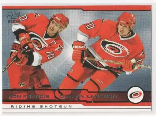 2001-02 Pacific #406 Ron Francis/Darren Langdon