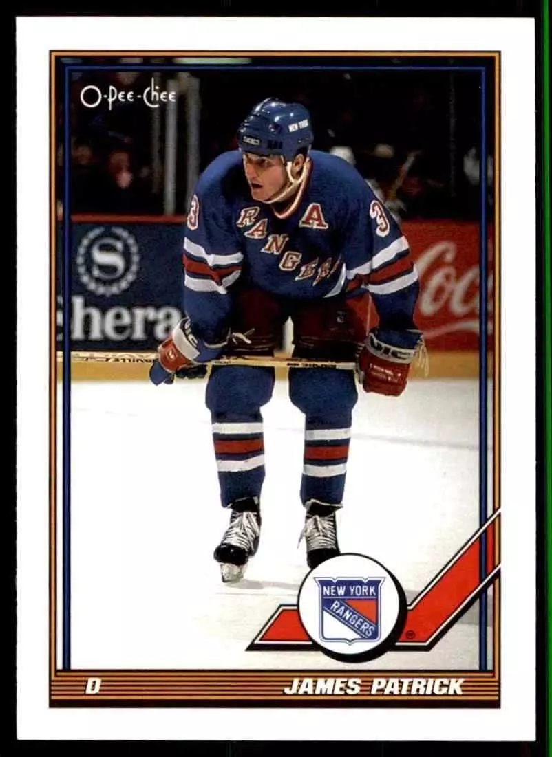 1991-92 O-Pee-Chee #253 James Patrick