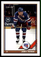 1991-92 O-Pee-Chee #253 James Patrick