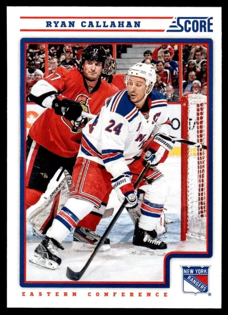 2012-13 Score #312 Ryan Callahan