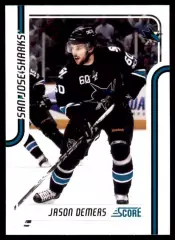 2011-12 Score #393 Jason Demers