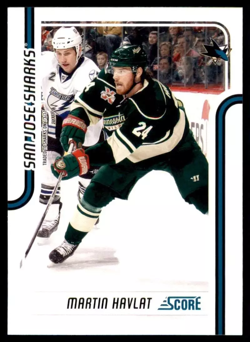 2011-12 Score #382 Martin Havlat