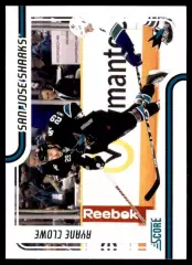 2011-12 Score #384 Ryane Clowe