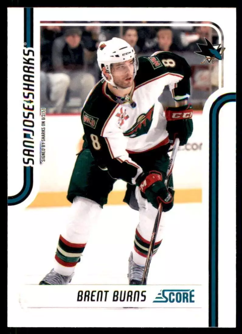 2011-12 Score Glossy #389 Brent Burns