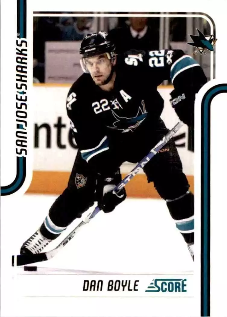 2011-12 Score Glossy #390 Dan Boyle