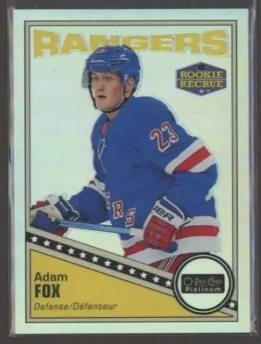 2019-20 O-Pee-Chee Platinum Retro Rainbow #R73 Adam Fox