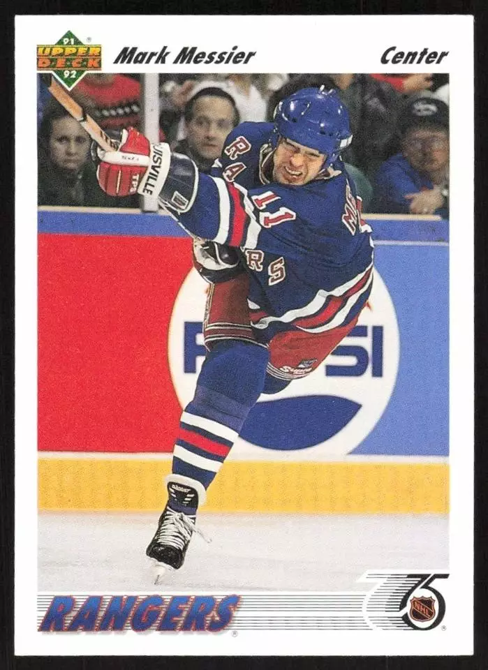 1991-92 Upper Deck #545 Mark Messier