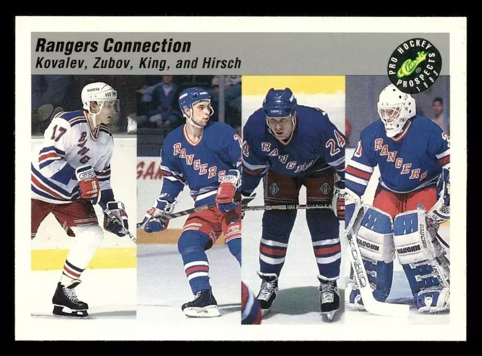 1993 Classic Pro Prospects #74 Checklist/Kovalev/Zubov/King/Hirsch