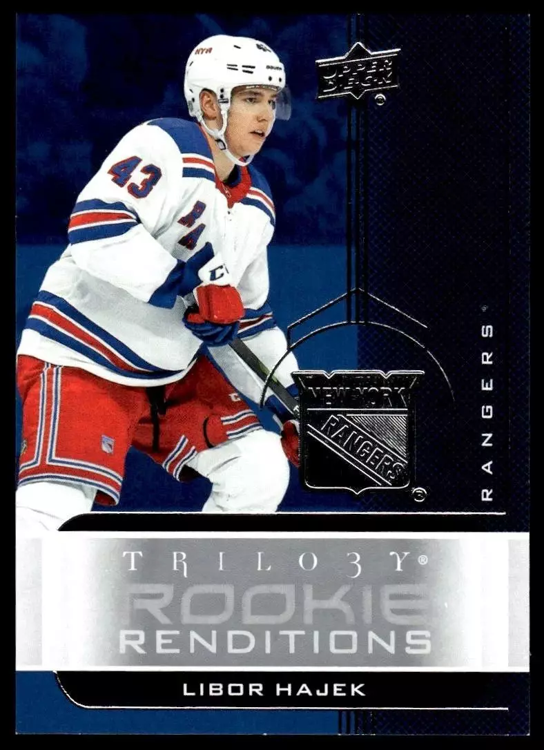 2019-20 Upper Deck Trilogy Rookie Renditions #RR24 Libor Hajek