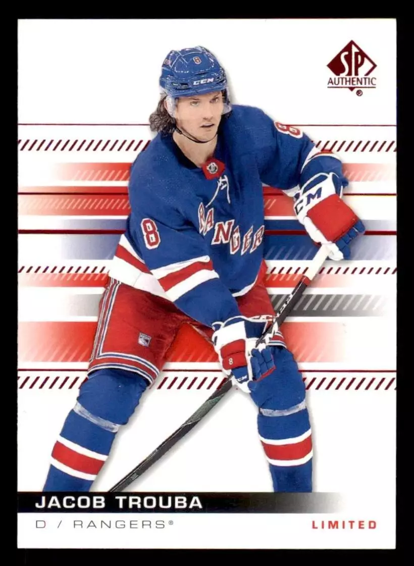 2019-20 SP Authentic Limited Red #87 Jacob Trouba