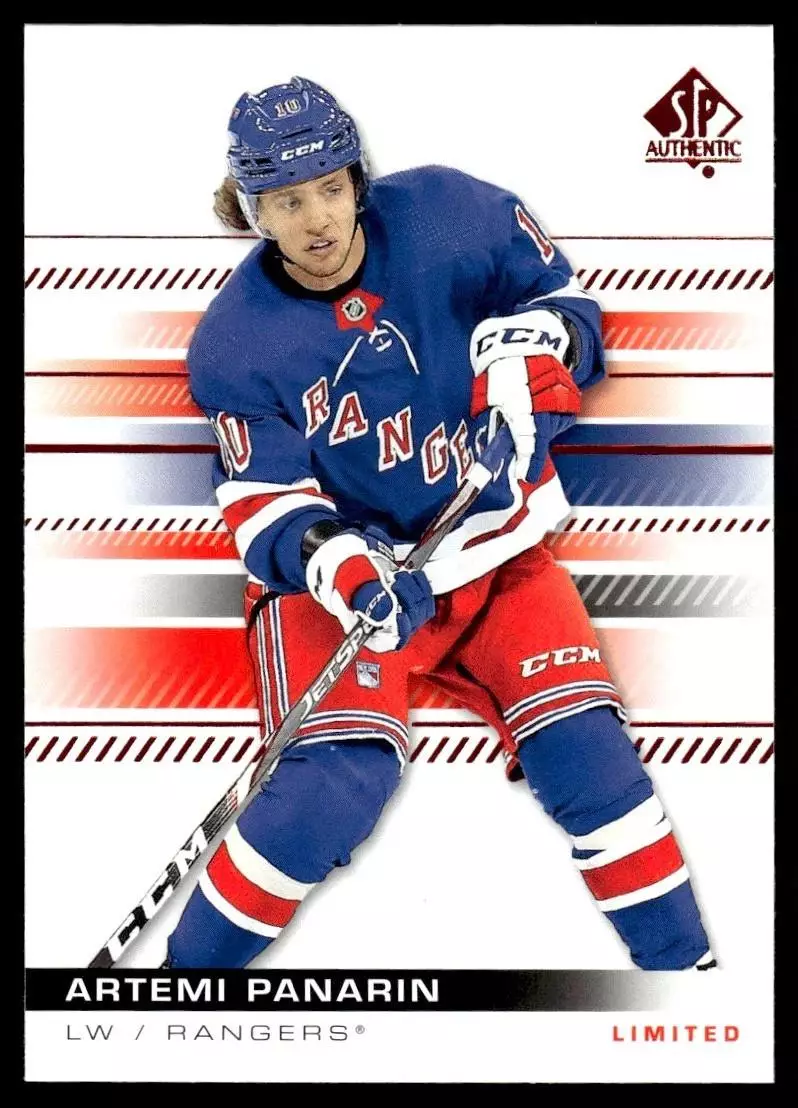 2019-20 SP Authentic Limited Red #72 Artemi Panarin