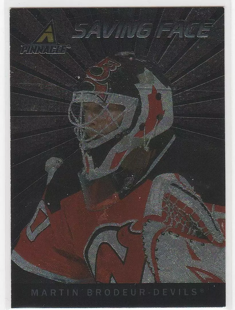 2010-11 Pinnacle Saving Face #12 Martin Brodeur