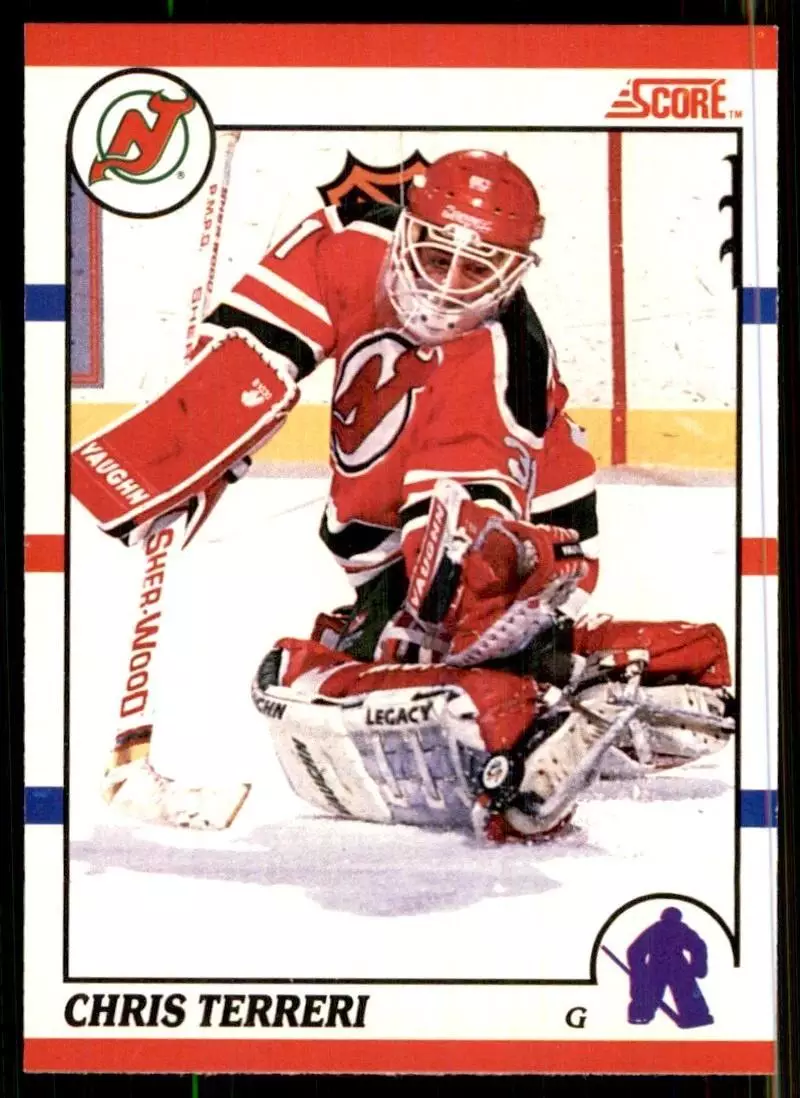 1990-91 Score #239 Chris Terreri RC