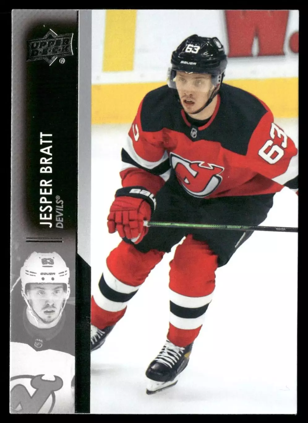 2021-22 Upper Deck #108 Jesper Bratt