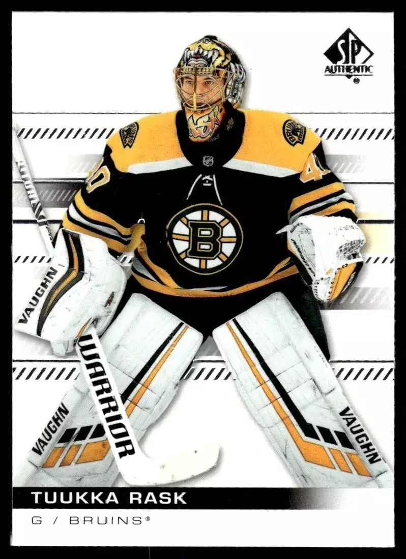 2019-20 SP Authentic #57 Tuukka Rask