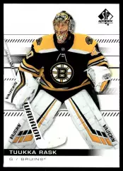 2019-20 SP Authentic #57 Tuukka Rask