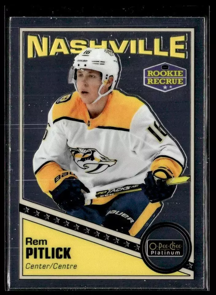 2019-20 O-Pee-Chee Platinum Retro #R53 Rem Pitlick