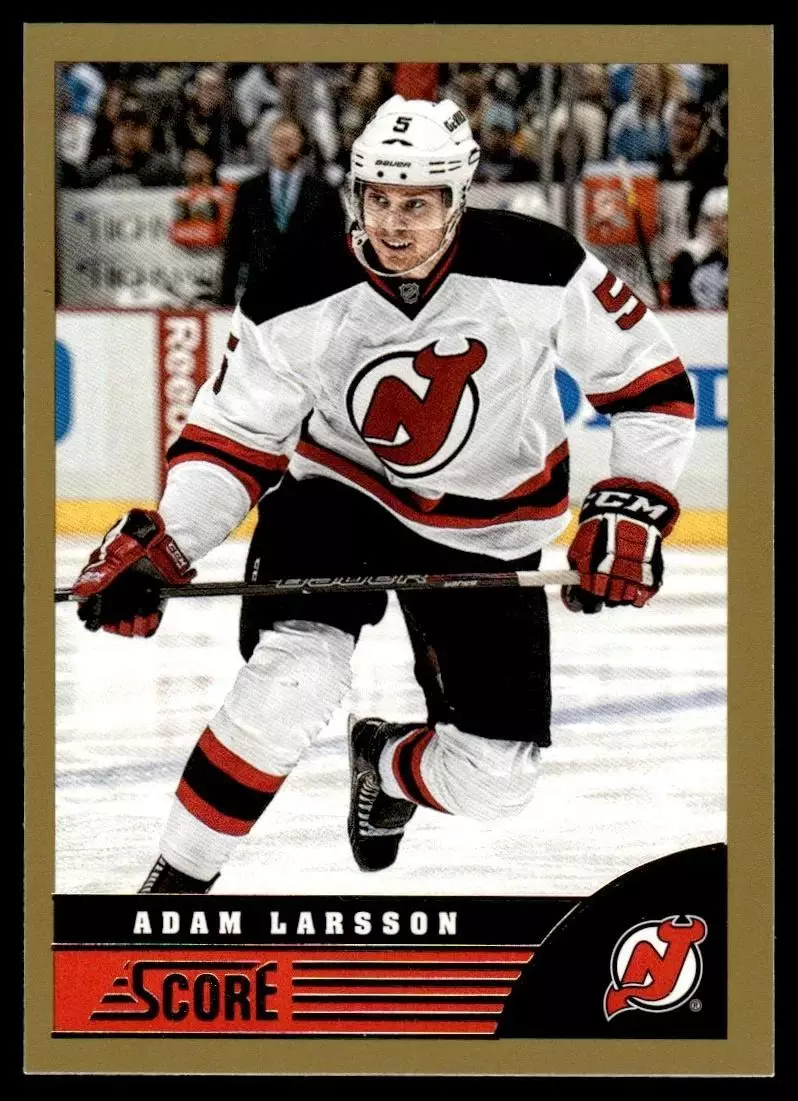 2013-14 Score Gold #295 Adam Larsson