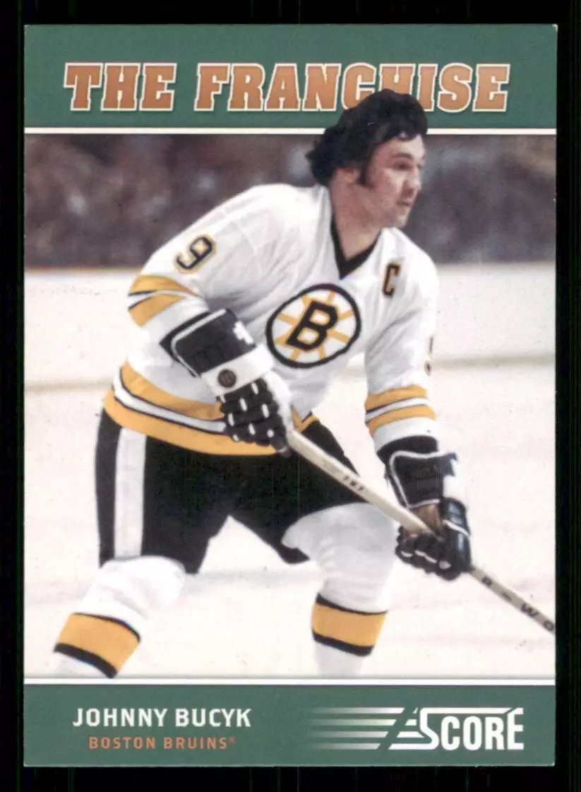2012-13 Score Franchise Original Six #OS1 Johnny Bucyk