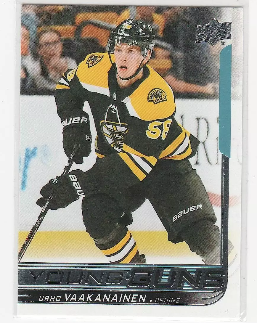 2018-19 Upper Deck #468 Urho Vaakanainen YG RC