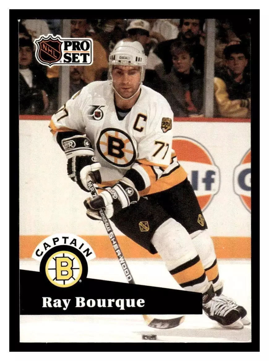 1991-92 Pro Set #567 Ray Bourque CAP