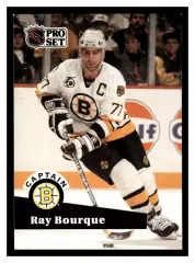 1991-92 Pro Set #567 Ray Bourque CAP