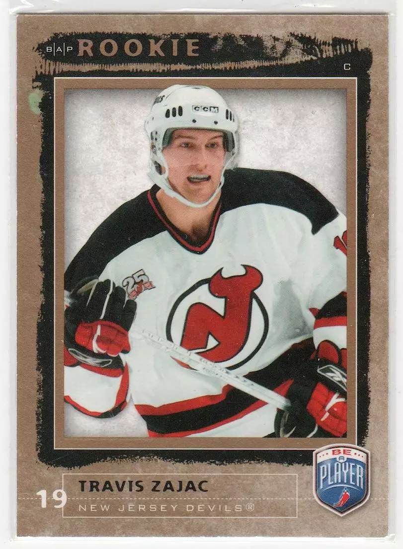 2006-07 Be A Player #212 Travis Zajac RC 035\999