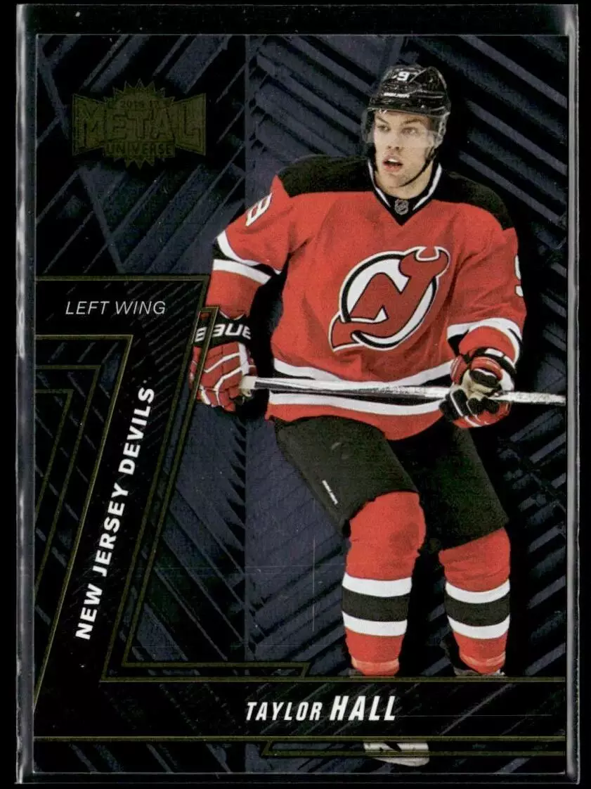 2016-17 Fleer Showcase Metal Universe #MU7 Taylor Hall