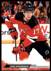 2022-23 Upper Deck #112 Yegor Sharangovich