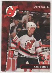 1996-97 Devils Team Issue #5 Ken Sutton