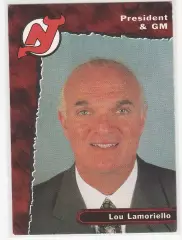 1996-97 Devils Team Issue #NNO Lou Lamoriello GM