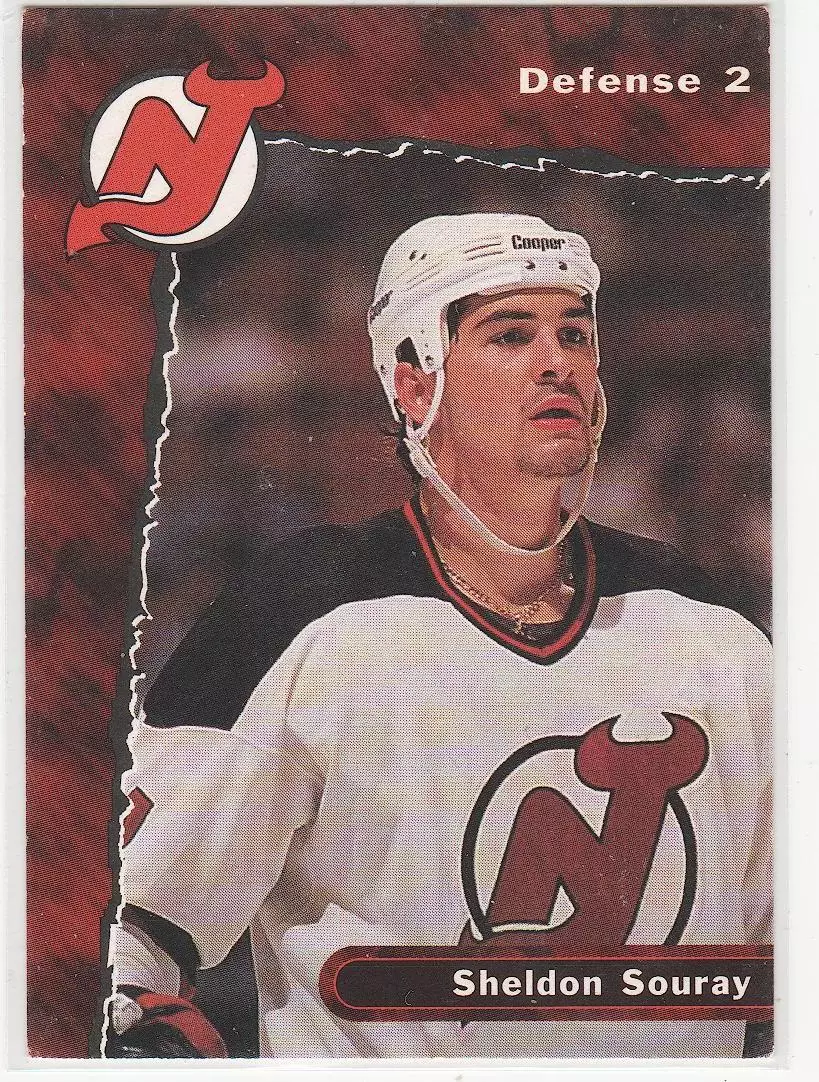 1996-97 Devils Team Issue #2 Sheldon Souray