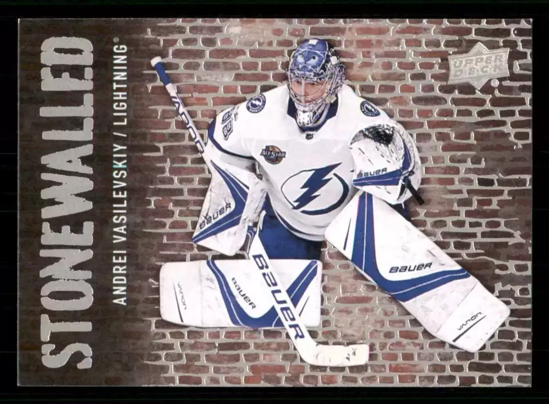 2018-19 Upper Deck Stonewalled #SW19 Andrei Vasilevskiy