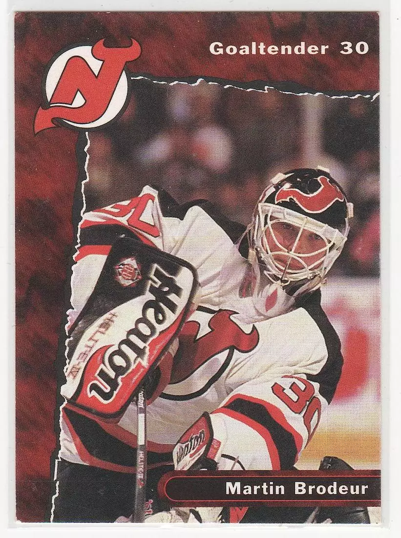 1996-97 Devils Team Issue #30 Martin Brodeur