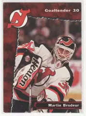 1996-97 Devils Team Issue #30 Martin Brodeur