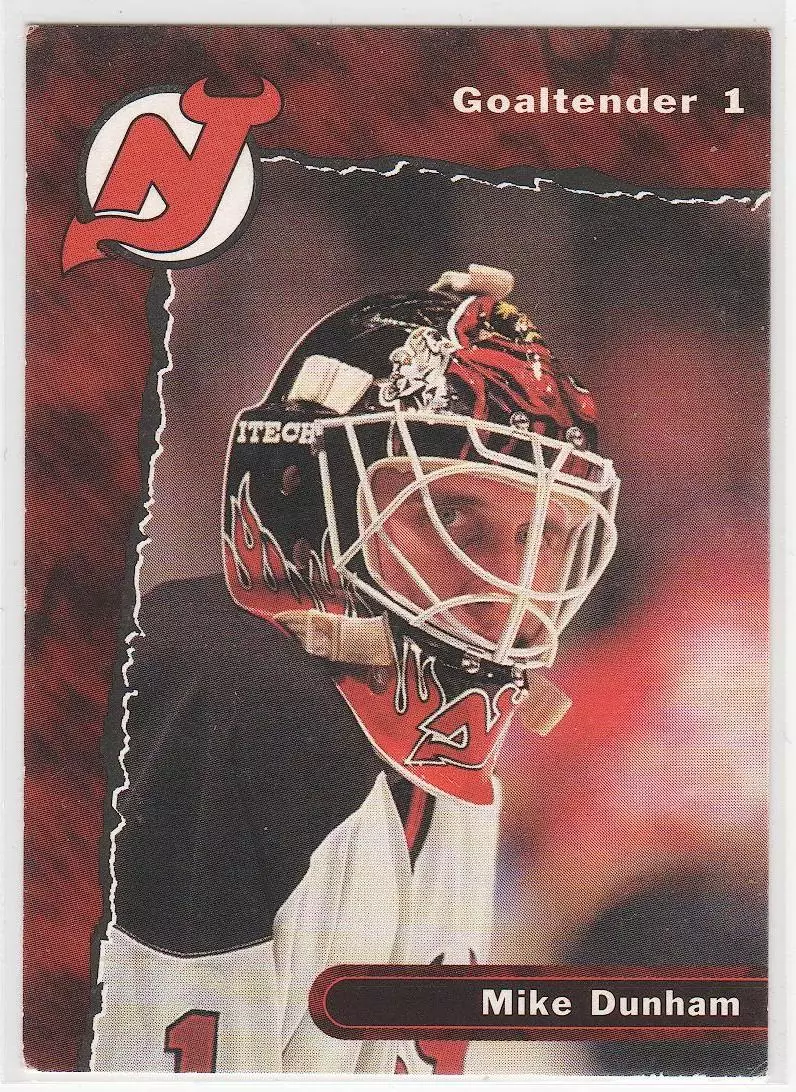 1996-97 Devils Team Issue #1 Mike Dunham
