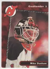 1996-97 Devils Team Issue #1 Mike Dunham