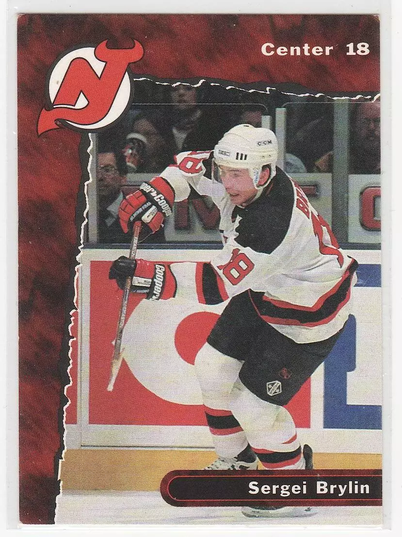 1996-97 Devils Team Issue #18 Sergei Brylin