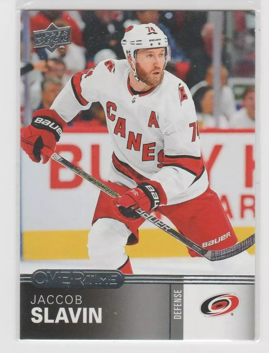 2019-20 Upper Deck Overtime #95 Jaccob Slavin