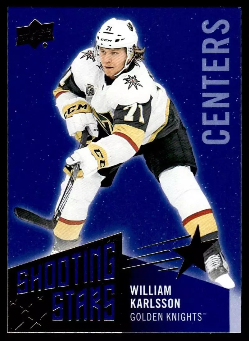 2018-19 Upper Deck Shooting Stars Centers #SSC3 William Karlsson