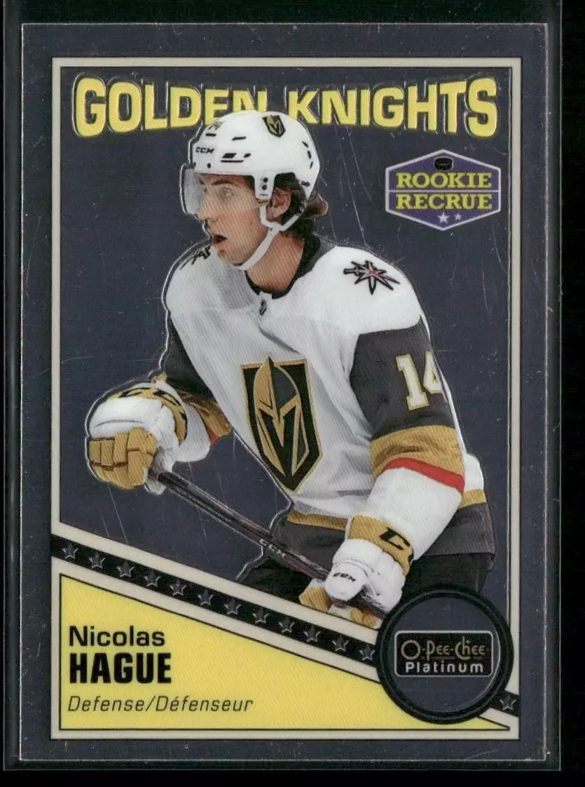 2019-20 O-Pee-Chee Platinum Retro #R94 Nicolas Hague