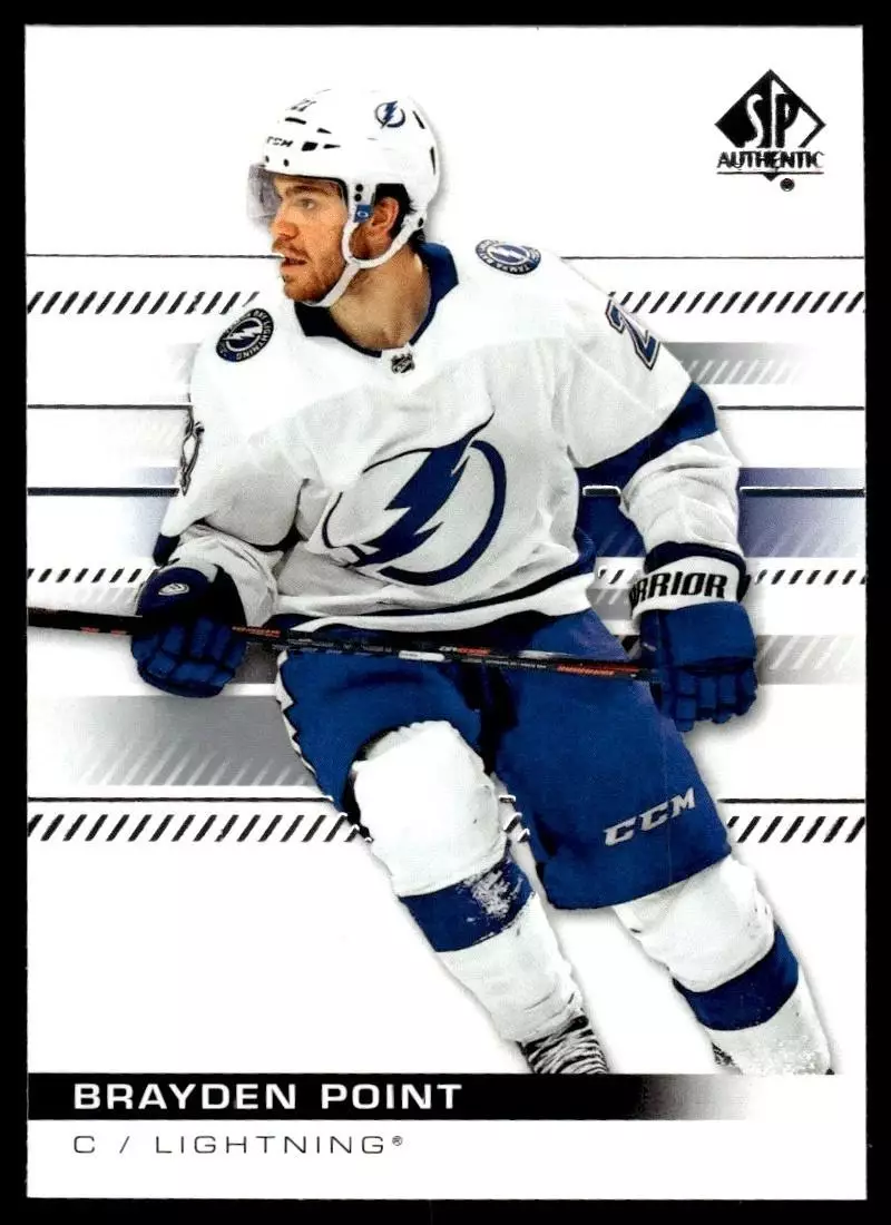 2019-20 SP Authentic #21 Brayden Point