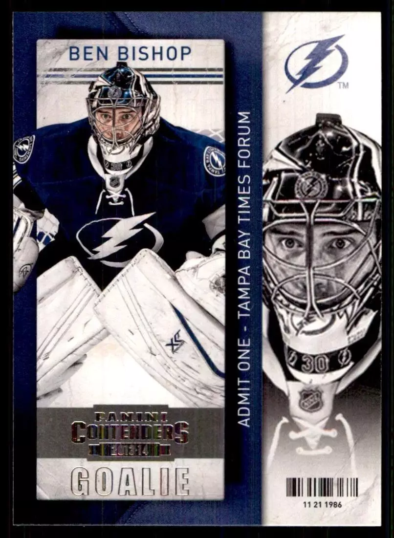 2013-14 Panini Contenders #39 Ben Bishop