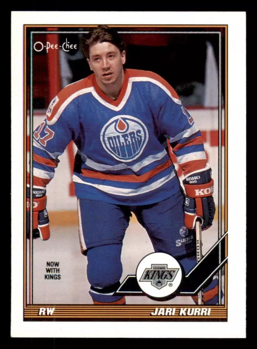 1991-92 O-Pee-Chee #295 Jari Kurri