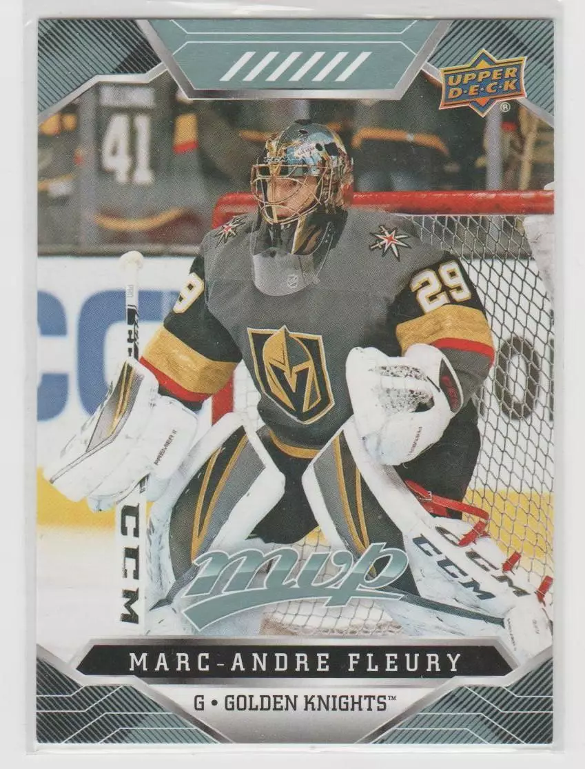 2019-20 Upper Deck MVP #205 Marc-Andre Fleury SP