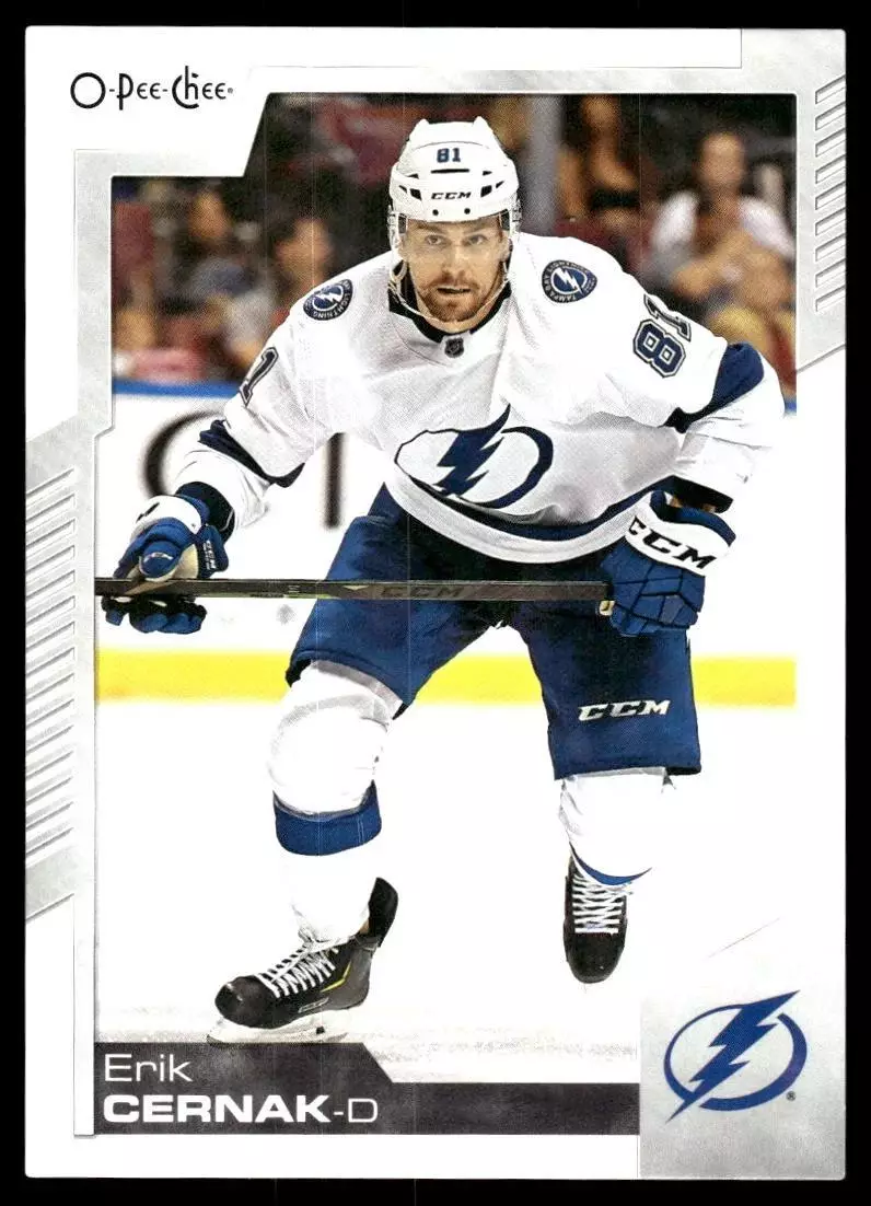 2020-21 O-Pee-Chee #302 Erik Cernak
