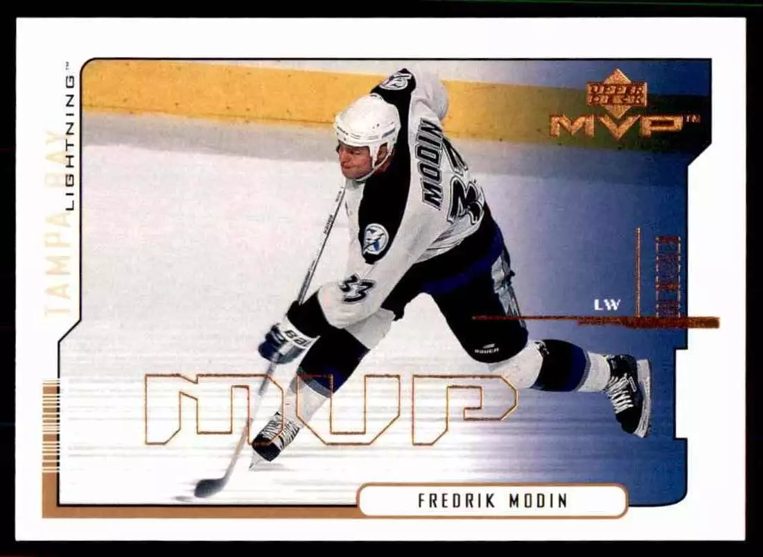 2000-01 Upper Deck MVP #160 Fredrik Modin