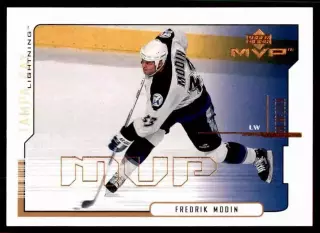 2000-01 Upper Deck MVP #160 Fredrik Modin