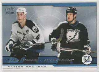 2001-02 Pacific #422 Vincent Lecavalier/Matthew Barnaby
