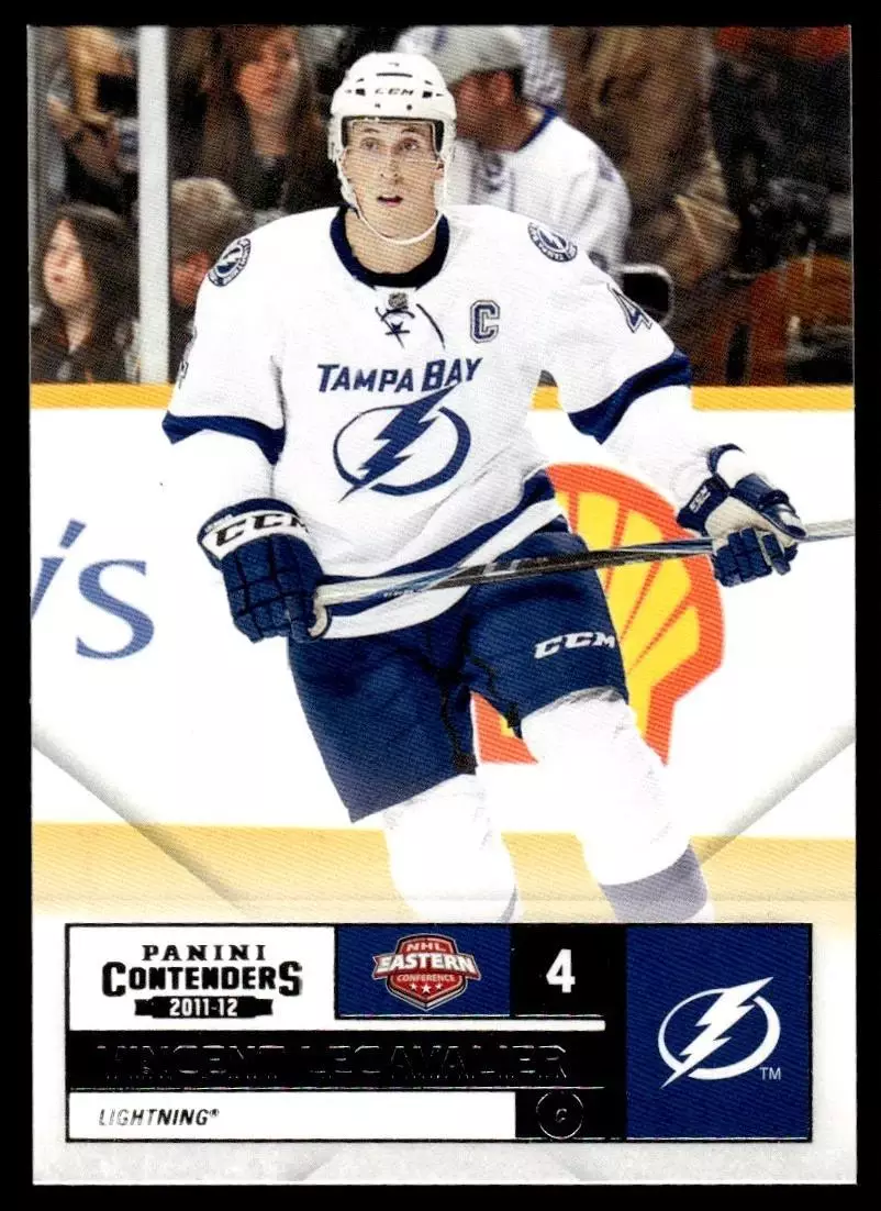 2011-12 Panini Contenders #4 Vincent Lecavalier